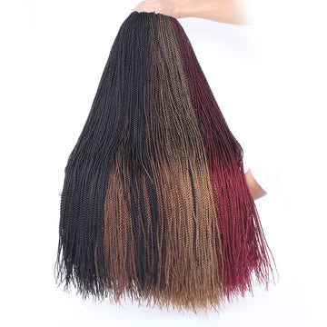 32 Inch Long senegalese twist hair micro individual straight crochet braids senegalese twist small synthetic braiding